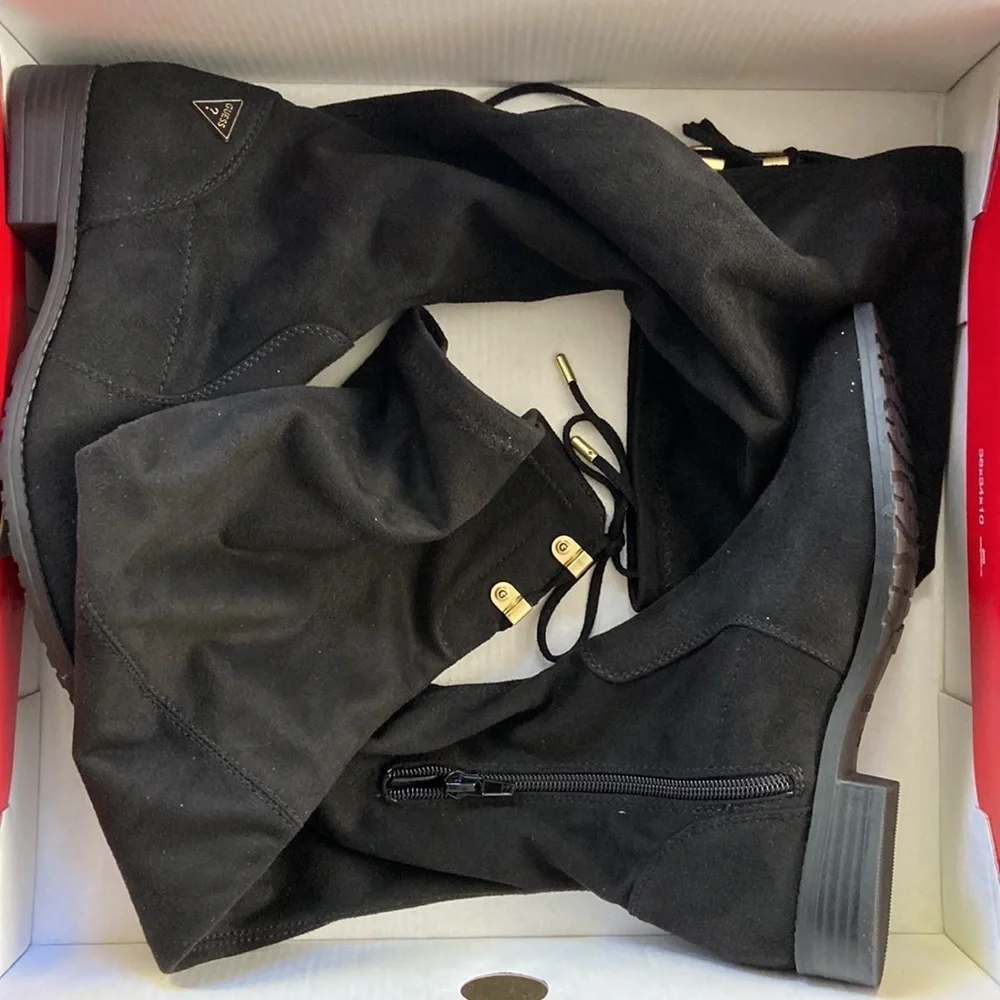 New GUESS Safford Knee-High Boots SZ 5